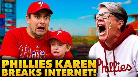 Psychotic Karen Savagely Steals Baseball From Little Boy at Phillies Game | Kid Gets Instant Revenge