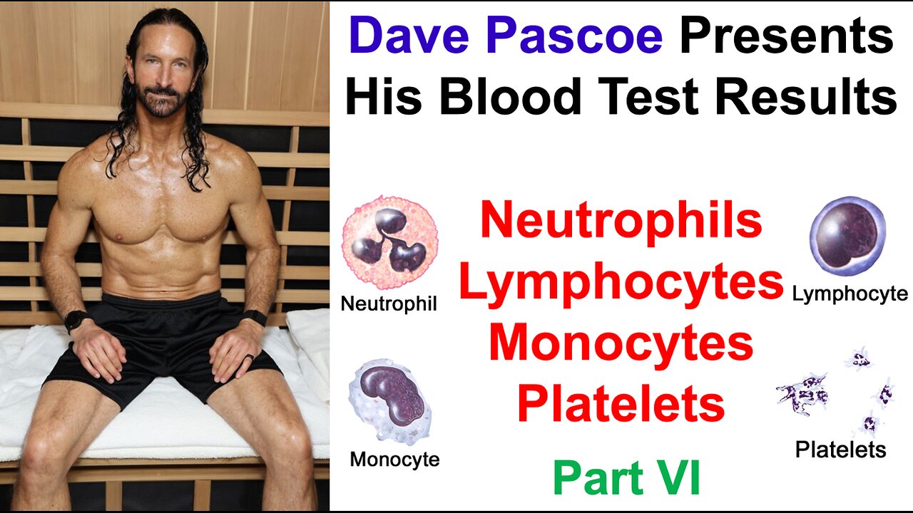 Dave Pascoe Presents His Blood Test Results: Immune Cells