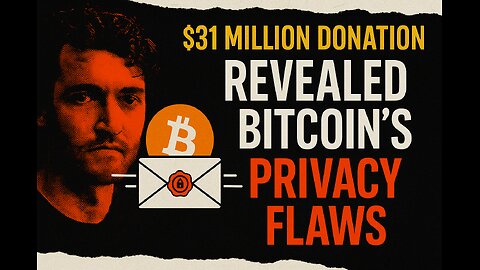 The Ross Ulbricht Donation That Exposed Everything Wrong With Bitcoin Privacy 