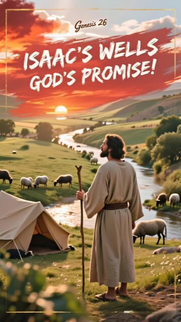 💧 Genesis 26 EXPLAINED: Isaac’s Wells & God’s Promise! #Genesis26 #BibleExplained #IsaacsWells