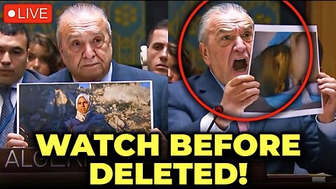Algeria Shocks the World, EXPOSES Israel BARBARISM LIVE at UN !