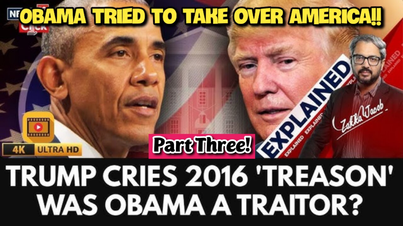 LIVE! Sun. Aug.31,'25- VILLAINOUS TWO FACED BARACK OBAMA'S CRIMINAL CABINET AND PLANS TO TAKE OVER THE US GOVERNMENT! (Part Three of Three)