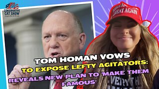 Tom Homan Vows to Expose Lefty Agitators: Reveals New Plan