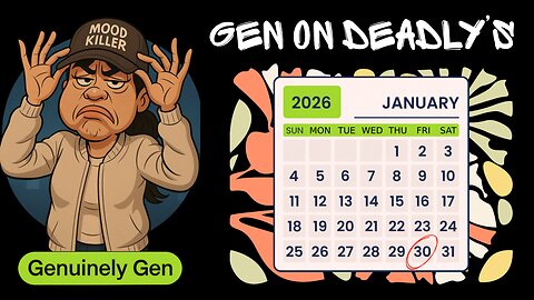Mood Killer Gen on Deadly’s - 1/30/2026