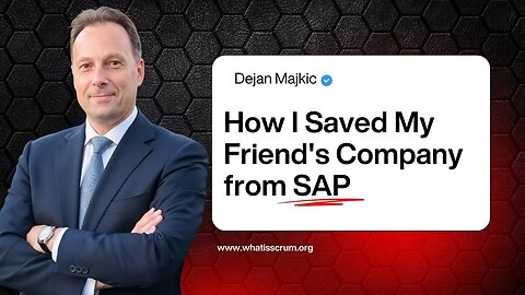 How I Helped My Friend Save His Company From Disaster