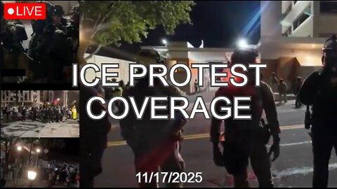 🔴LIVE - PORTLAND, CHICAGO, Charlotte NC | ICE PROTEST COVERAGE - (11/17/2025)