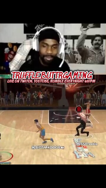 He Just Gave Up 🤷🏿‍♂️ 😂 #2k25 #gaming #fyp #basketball #viral