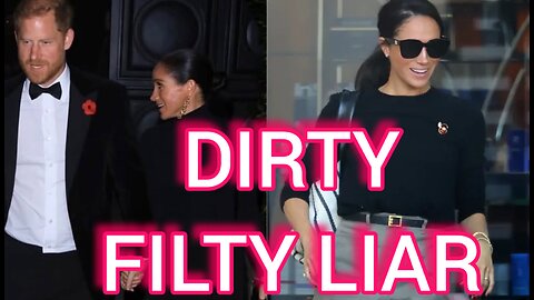 LIAR Meghan Markle Did NOT WEAR Poppy on Remembrance weekend 'because they're not widely available'