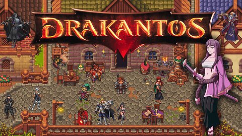 Upcoming Pixel Art MMORPG Drakantos