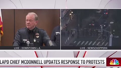 Anti-ICE L.A. Police Chief Just Debunked EVERY Democrat's Talking Point Blaming Trump For L.A. Riots