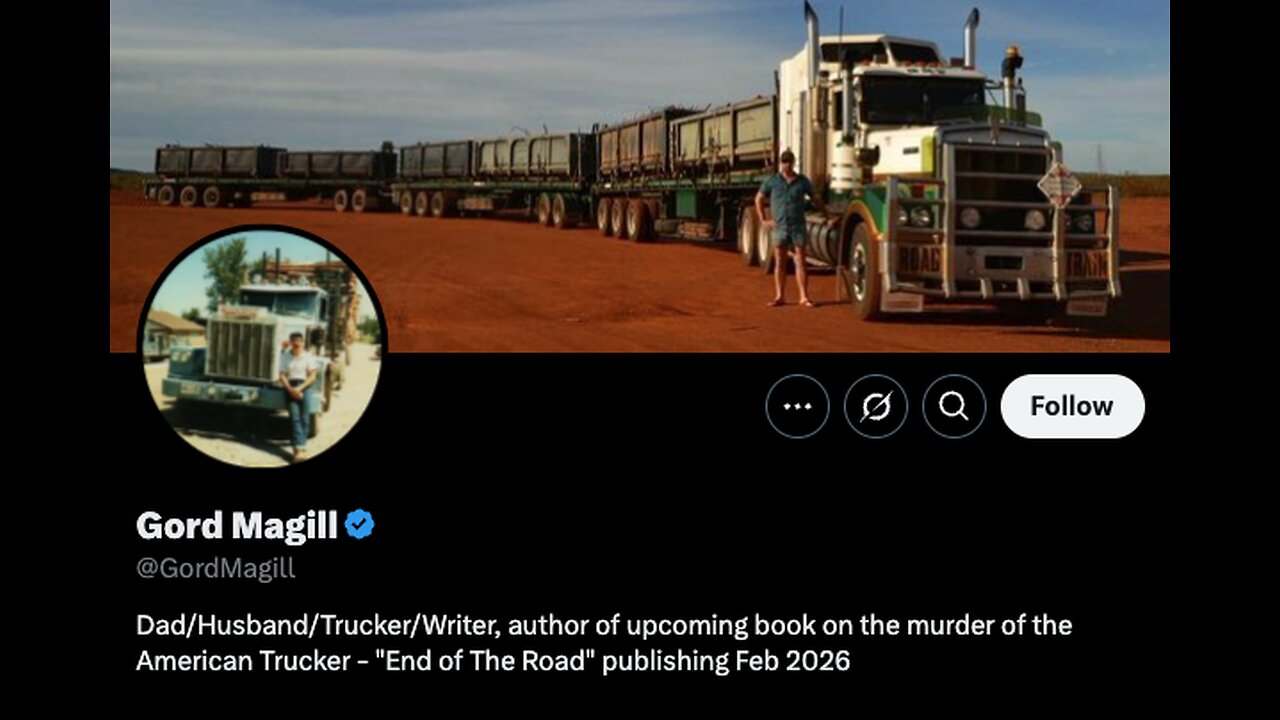 Trucking minus 3 w/ @GordMagill