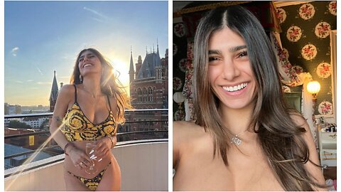 MIA KHALIFA IN THE BEACH HOT GIRL