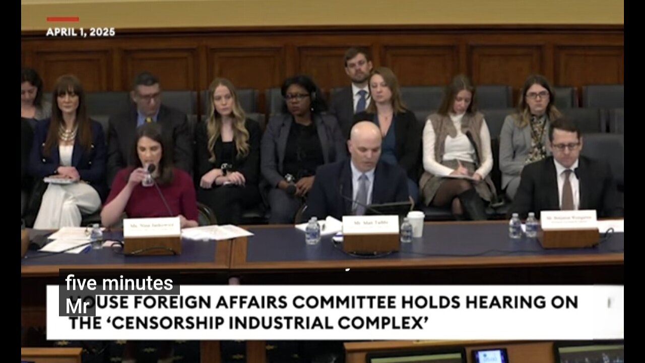 FULL REMARKS: Matt Taibbi Details How Obama Order Led To 'Censorship Industrial Complex'