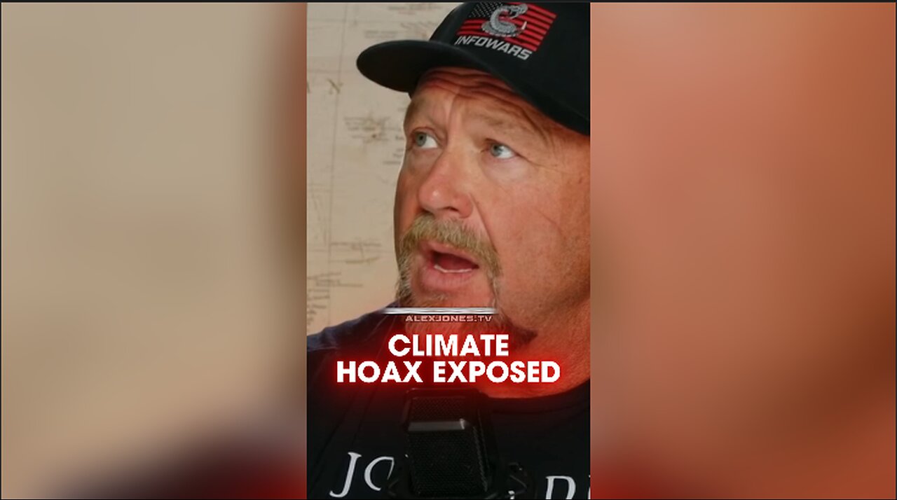 Alex Jones: Globalists Lied To You About Climate Change - 6/14/25