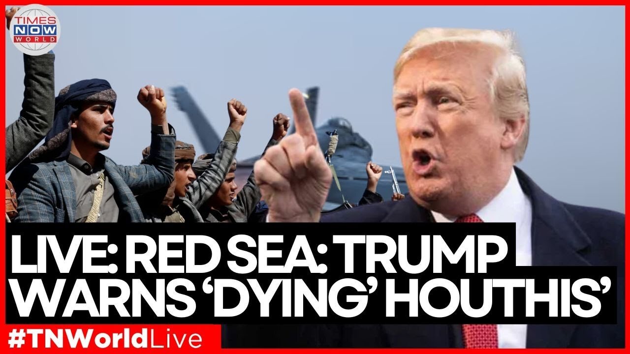 LIVE: TRUMP: ‘The Houthis want peace because they’re getting the hell knocked out of them’ |TN World