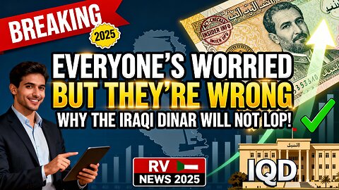 Everyone’s Worried, But They’re Wrong Why the Iraqi Dinar Will NOT Lop! 🔍 💥 Iraqi Dinar Rv News 2025
