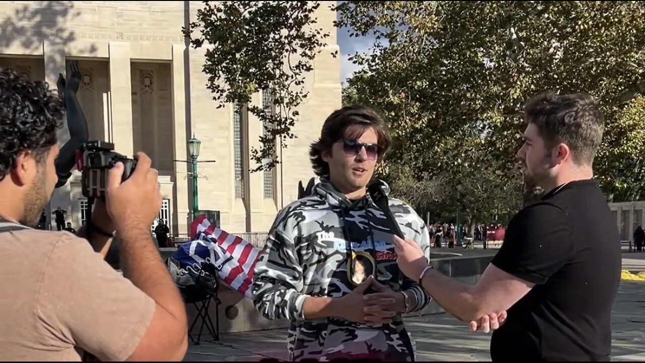 TPUSA Interviews Kacee Allen outside Tucker Carlson event