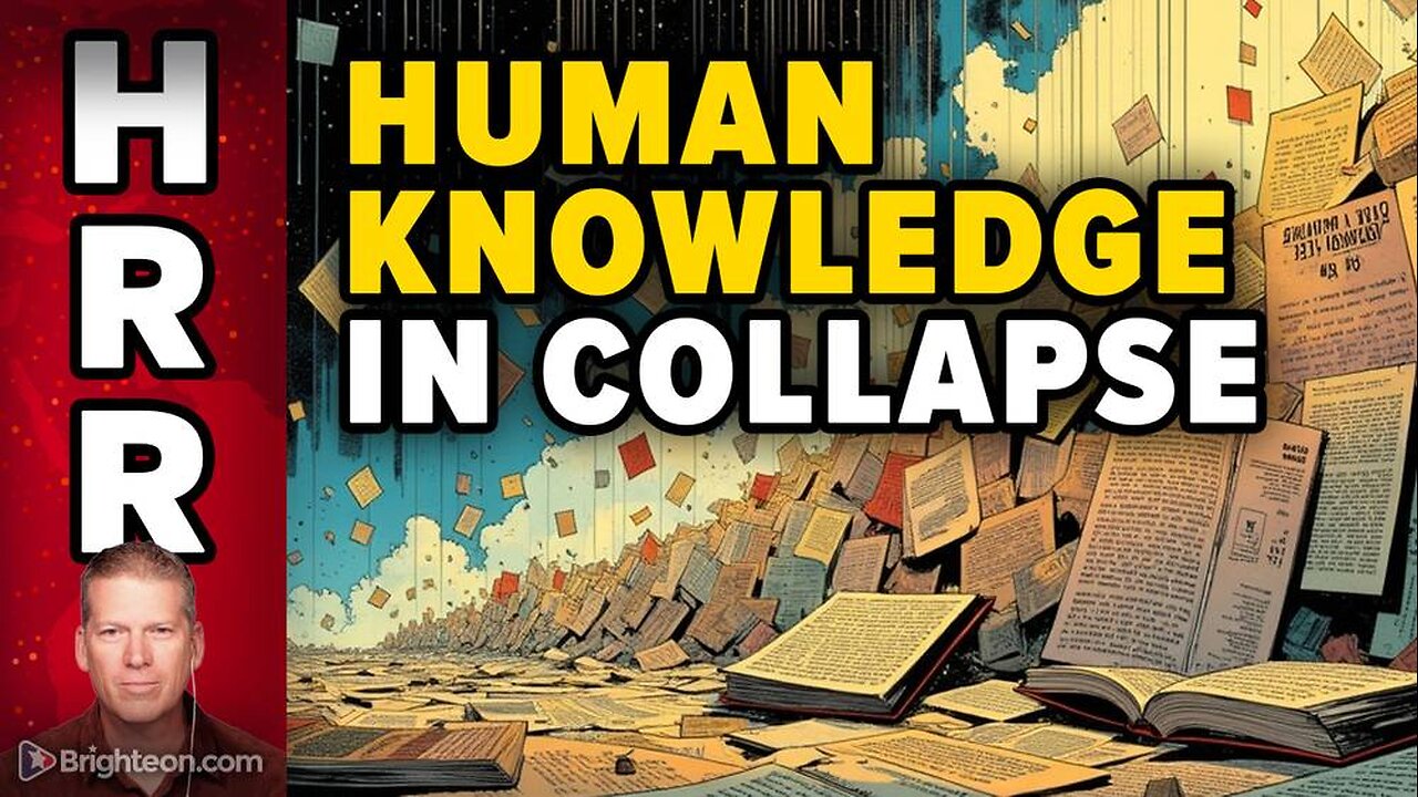 The collapse of HUMAN knowledge is now nearly complete