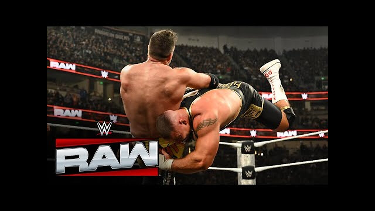 Bron Breakker vs. LA Knight Raw highlights, Oct. 27, 2025 - WWE