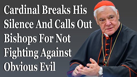 Cardinal Breaks His Silence: Calls Out Bishops For Not Fighting Against Obvious Evil