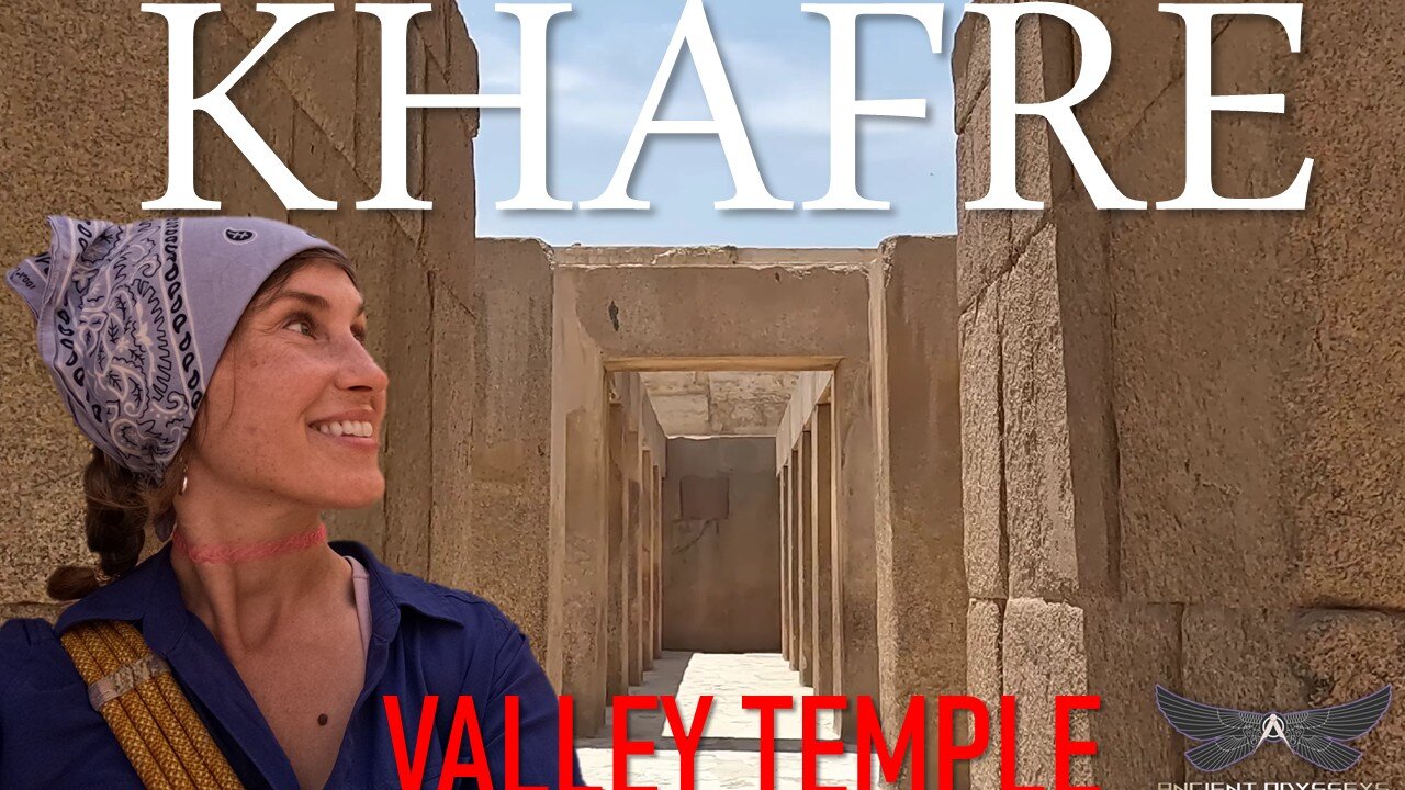 KHAFRE PYRAMID VALLEY TEMPLE: HIDDEN CHAMBERS REVEALED! | EXPLORING GIZA