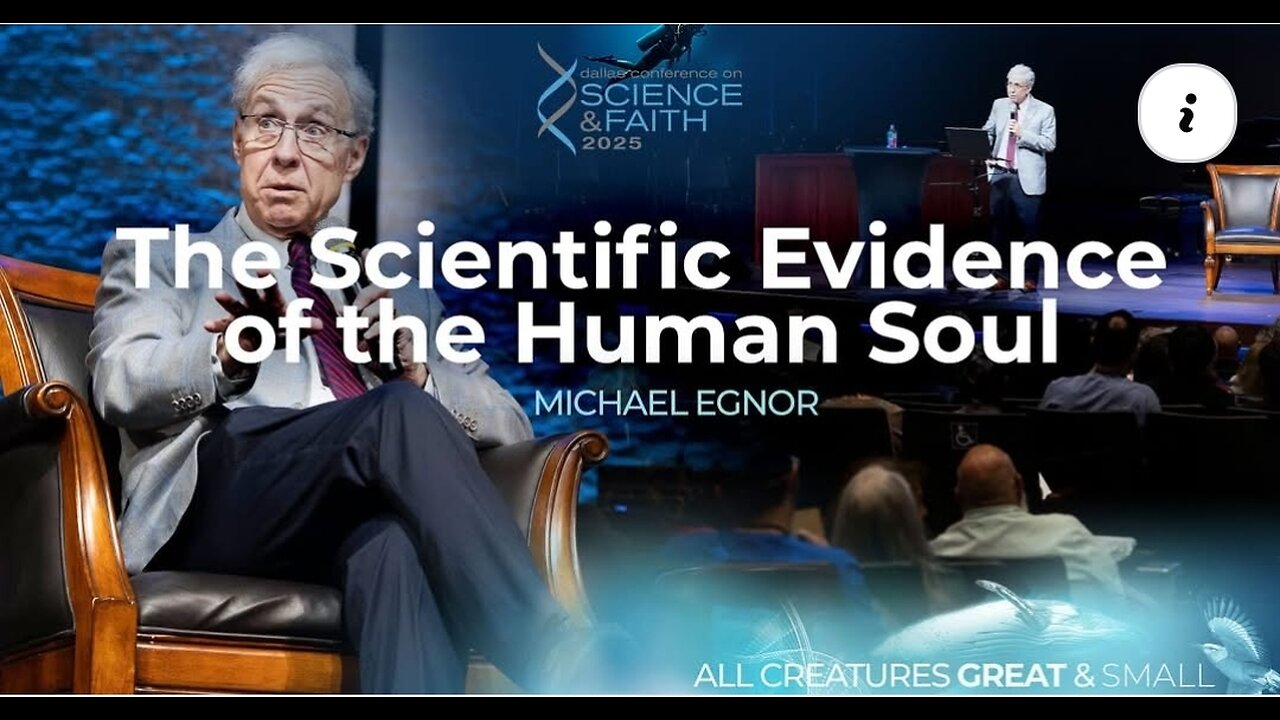 L'ANIMA ESISTE: IL DR MICHAEL EGNOR NEUROCHIRURGO PLURIPREMIATO PORTA LE PROVE - maggio 2025 (sottot. in italiano)