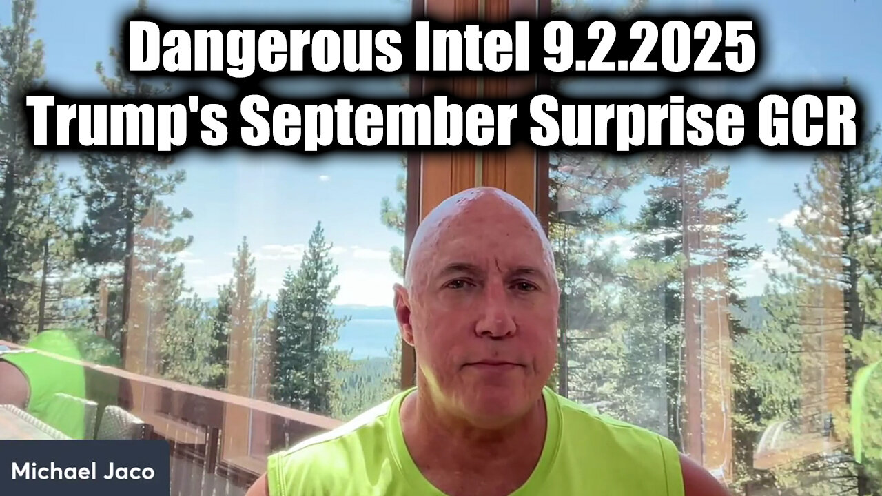 It's Time, Dangerous Intel. 9-2-25-AT-2PM-CST-00G-EST #TRUTH