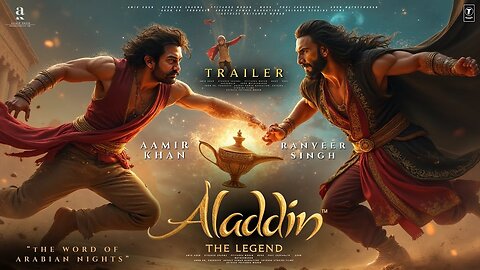 Aladdin: The Legend - Trailer | Aamir Khan | Ranveer Singh | Fatima S, Genelia Deshmukh