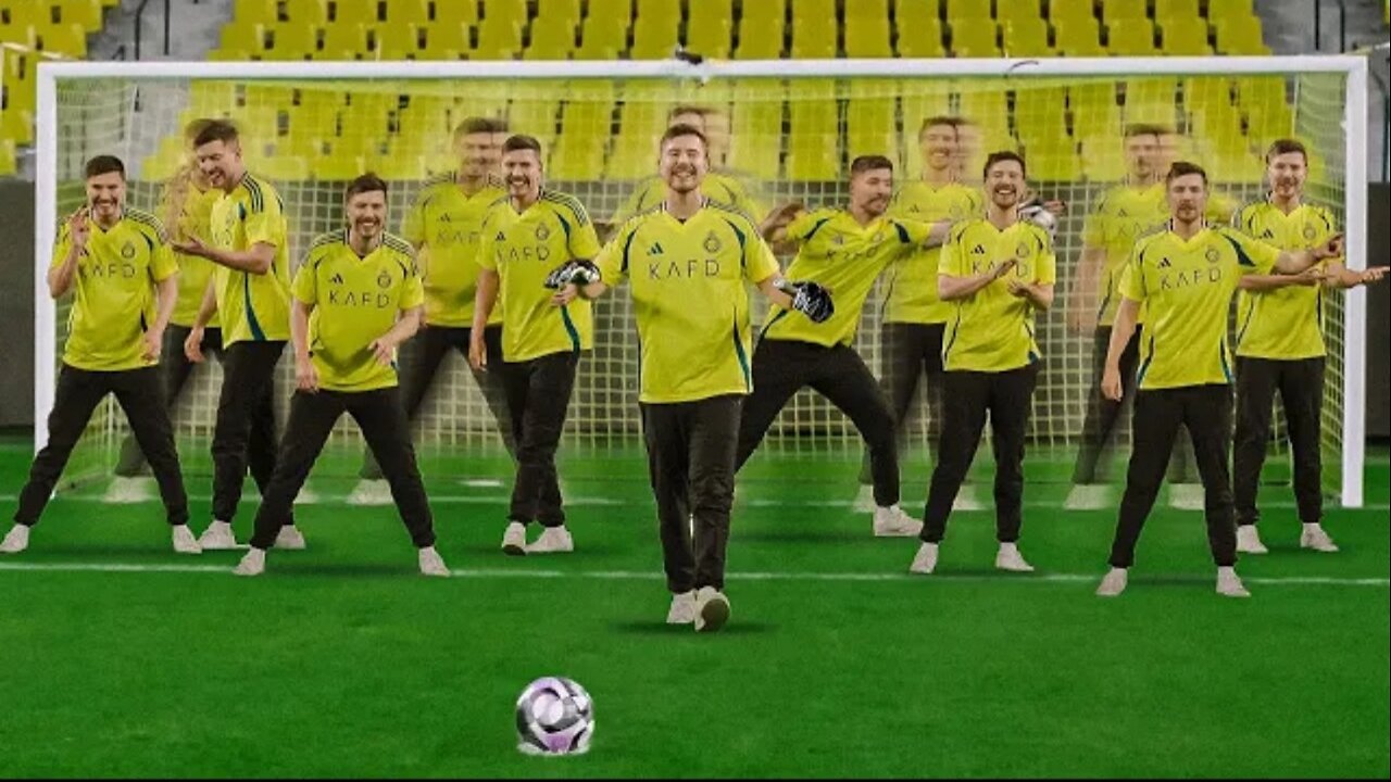 How Many Goalkeepers Dose It Take to Stop RONALDO ?