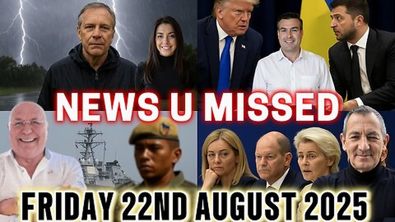 CHARLIEWARD DAILY NEWS WITH CHARLIE WARD & WARREN THORNTON FRIDAY 22ND AUGUST 2025