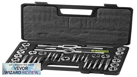 VEVOR Tap and Die Set 40-Piece Include Metric Size M3 to M12 Review