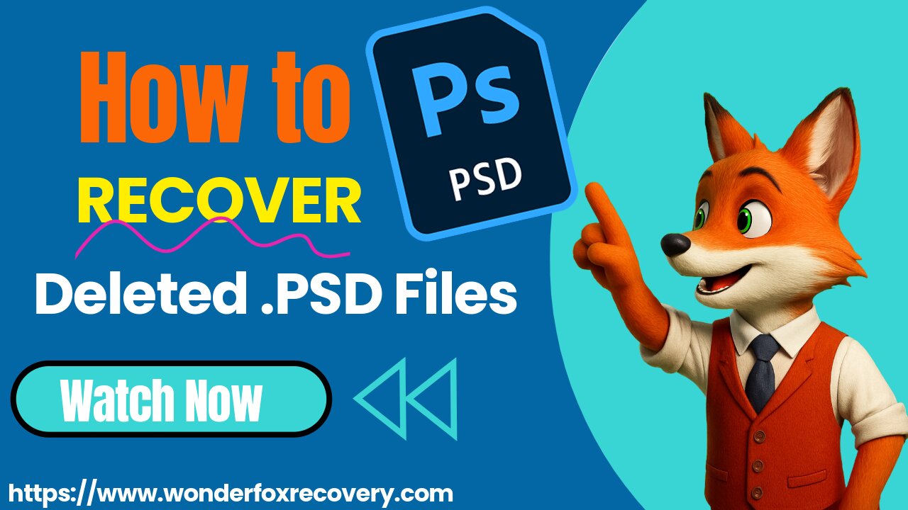 How to Recover Deleted Photoshop (PSD) Files?