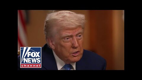 Trump - If I didn't do this, China would have broken apart