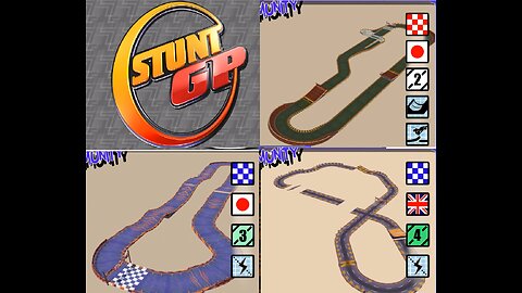 Stunt GP Remastered July/2025 - Some new roads: Warmup, Sunrise, On Two Wheels