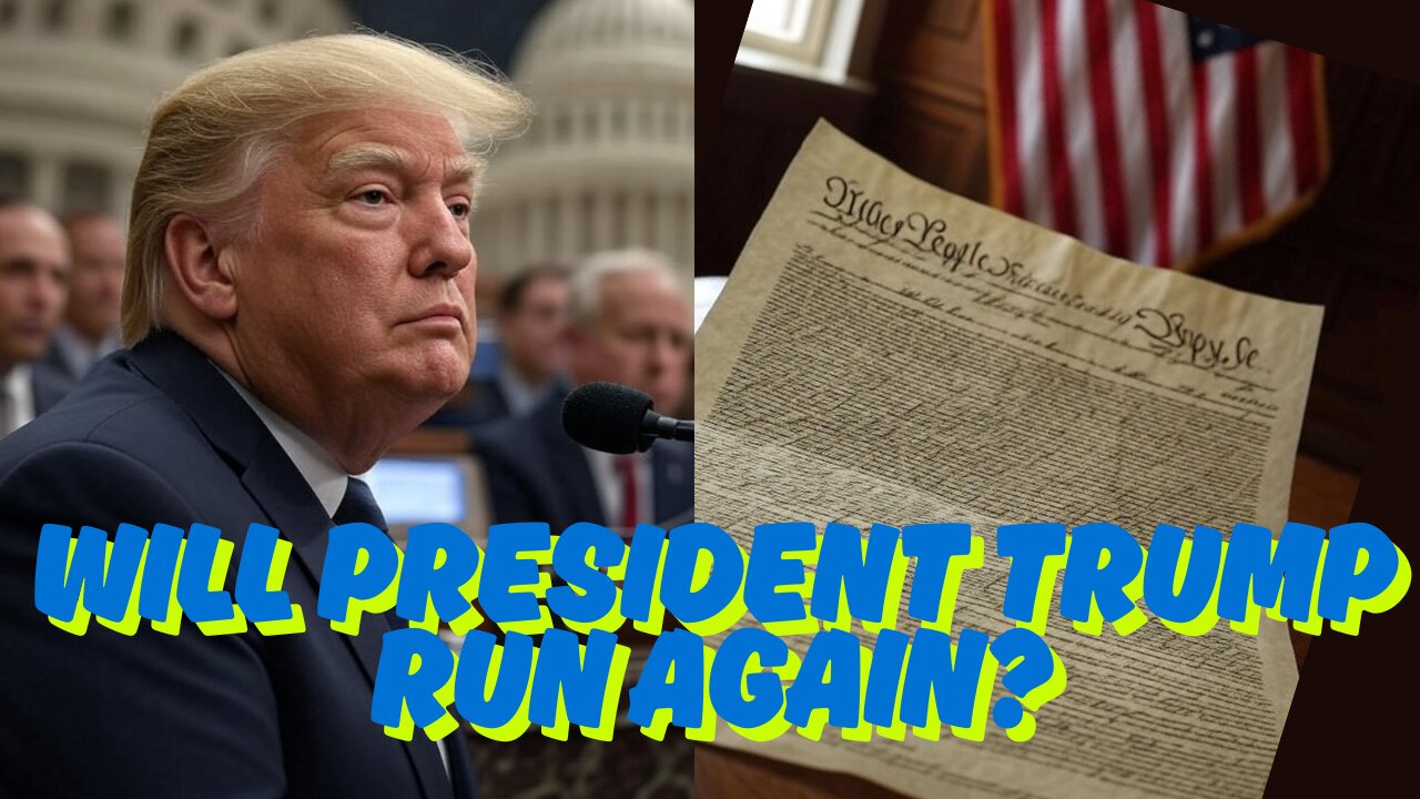 Will President Trump run again?
