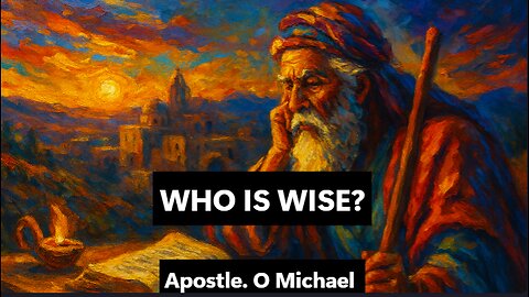 WHO IS WISE (PART 1) by Apostle O. Michael