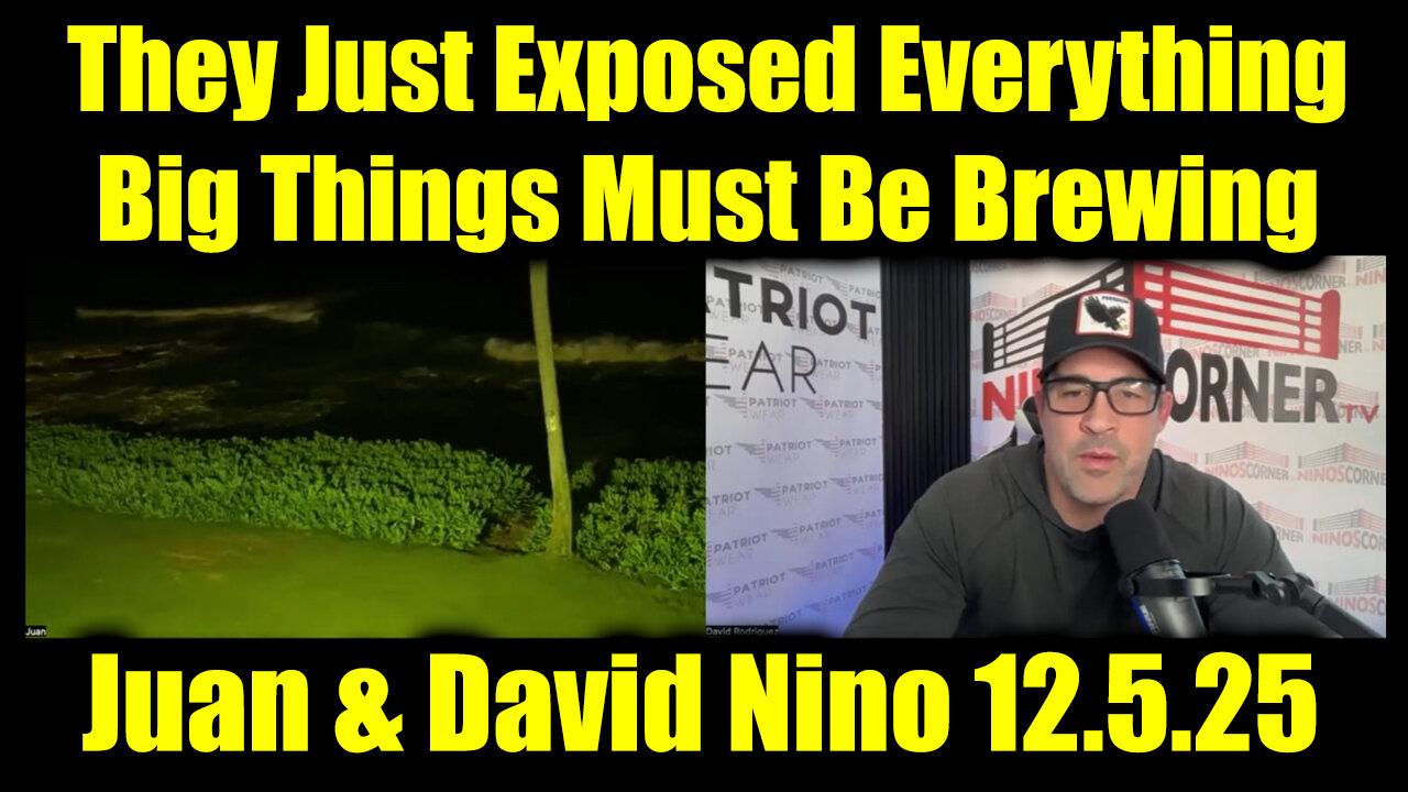 Juan O Savin & David Nino Rodriguez 12.5.25 - They Just Exposed Everything