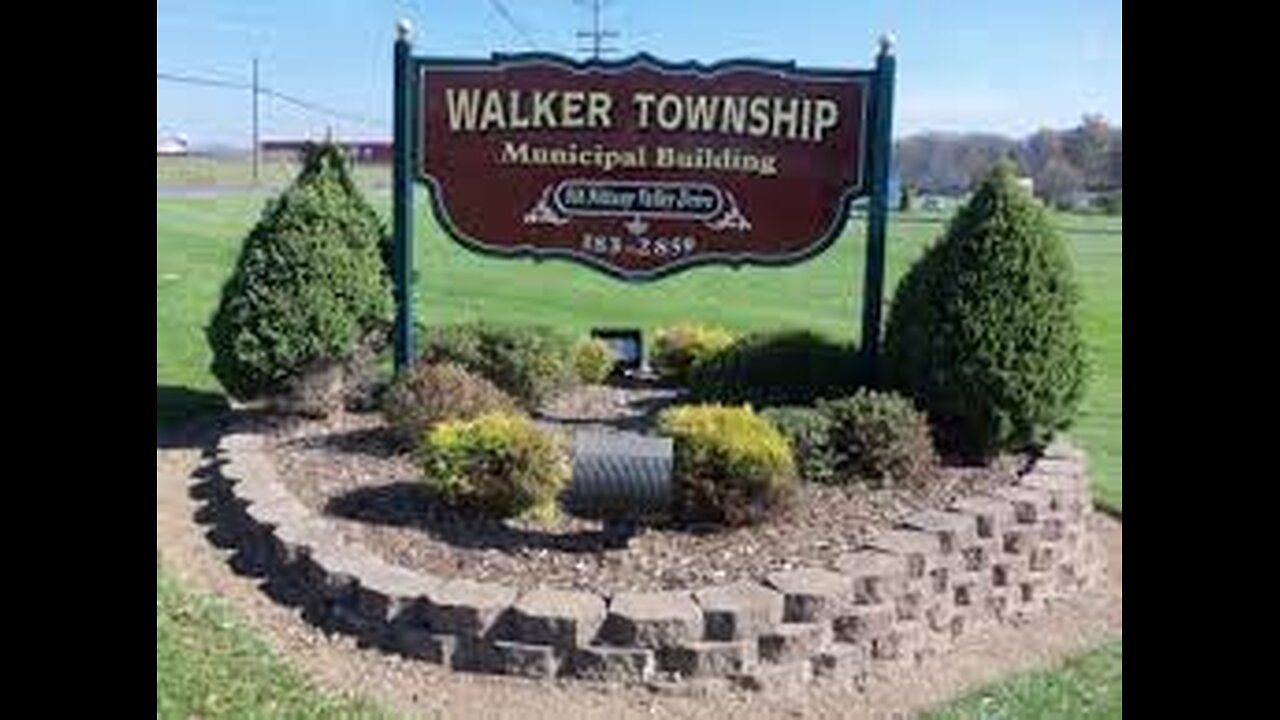 Walker Township Supervisor's Meeting 9-3-25