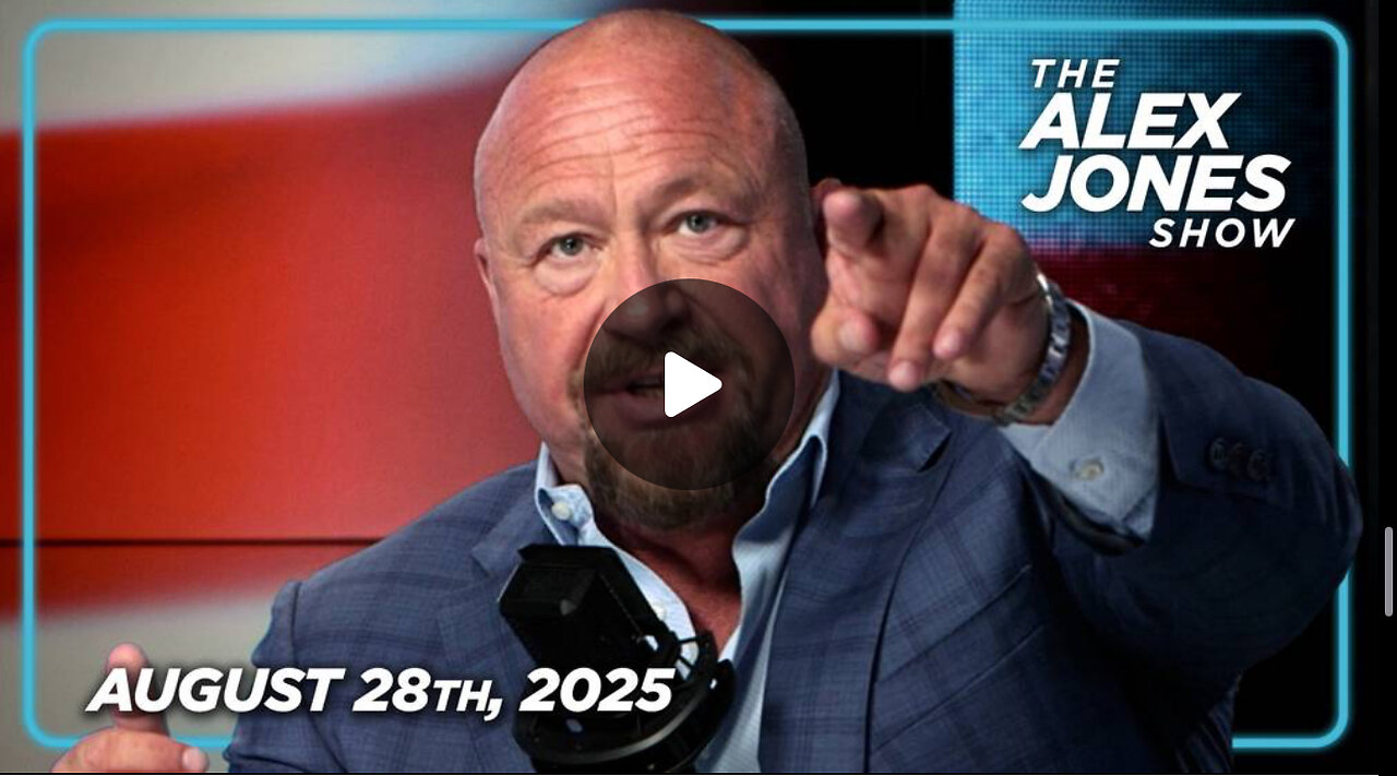 8 27 25 Alex Jones Details On The Satanic Minneapolis Trans Shooter