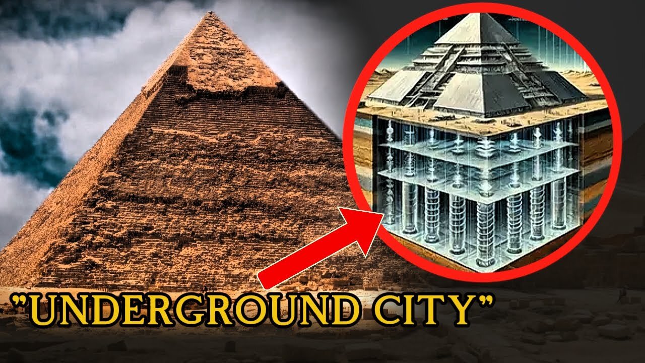 Underground City - Khafre Pyramid