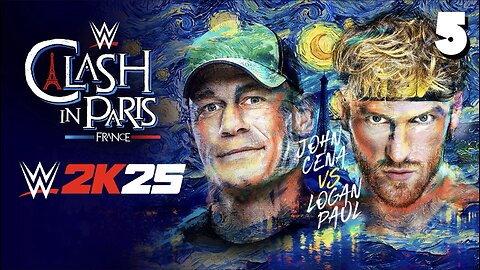 WWE 2K25 Clash In Paris 2025 - Match 5: WHAT A LEGEND!
