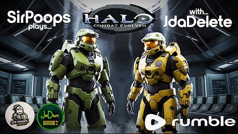 SirPoops plays... Halo: Combat Evolved w/JdaDelete!