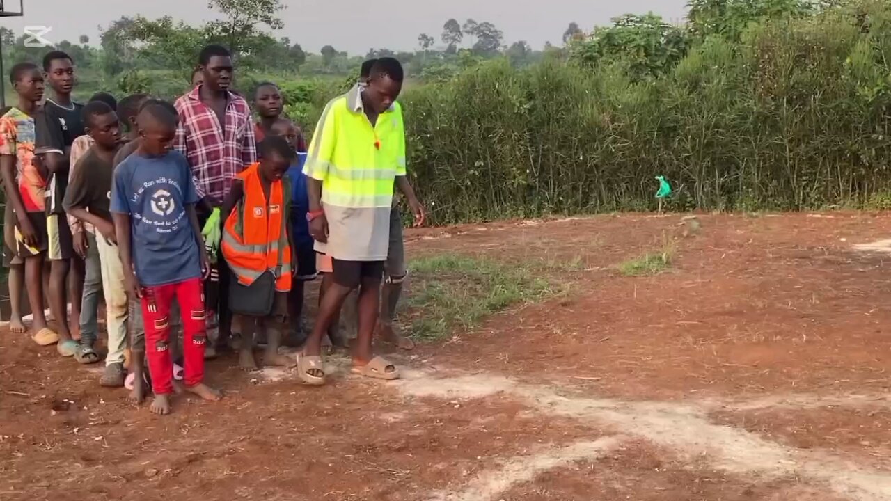 ENTRANCE OF OUR TEAMS IN OUR ORPHANAGE ARENA