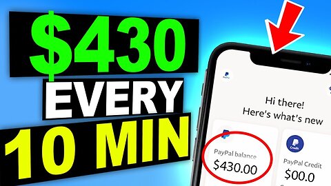 Make $430 Per 10 Mins NO WORK NEEDED EARN NO INWEST