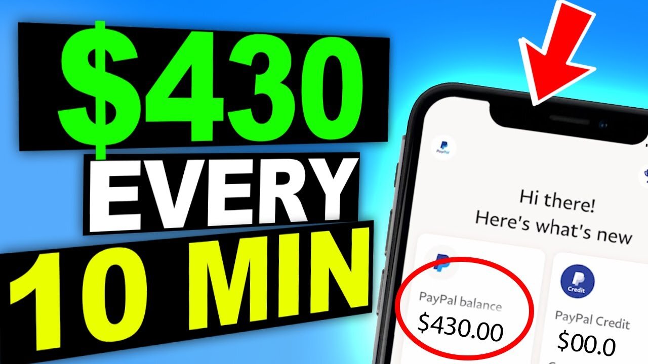 Make $430 Per 10 Mins NO WORK NEEDED EARN NO INWEST