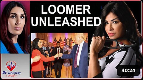 "Loomer Criticizes Trump's Actions and Questions Biden's Health"