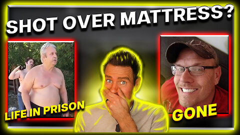 Reacting to Crazy Video! Man Shot over Mattress | Reaction Video