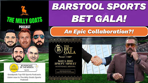Barstool Big Cat Class Act: Reaches Out For the Bet Gala