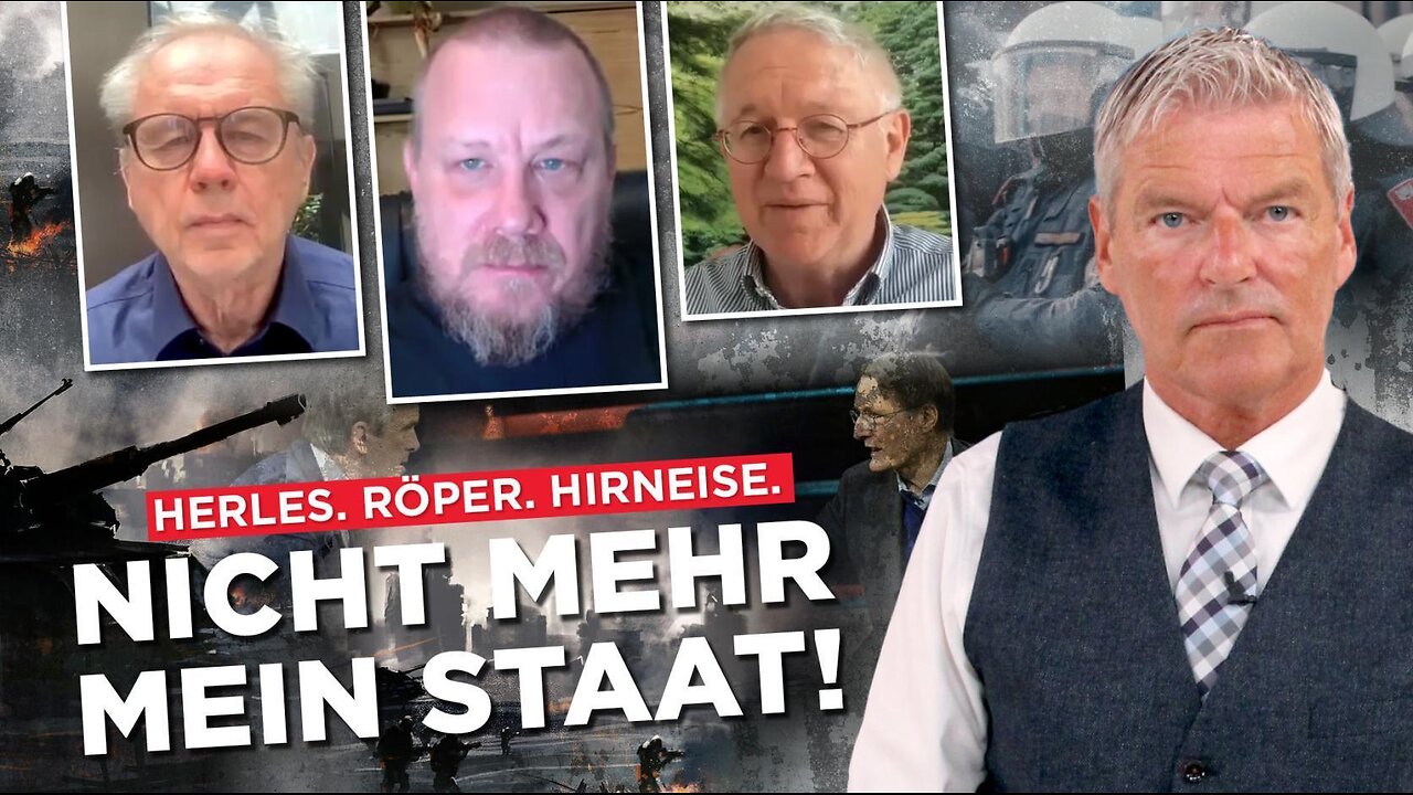 „Nicht mehr mein Staat“: Die totale Abrechnung von Herles, Röper & Hirneise