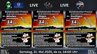 🔴 💥LIVE Konferenz: Gemeinsam für Deutschland aus Bingen, München, Reutlingen